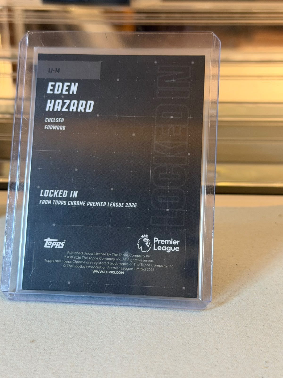 Eden Hazard back
