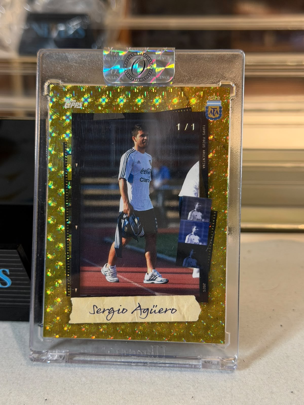 Sergio Aguero Argentina C0000830 front