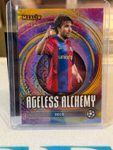Deco 06/50 Ageless Alchemy – Topps Merlin Chrome UEFA Club Competitions 2024/25 – FC Barcelona trading card, front