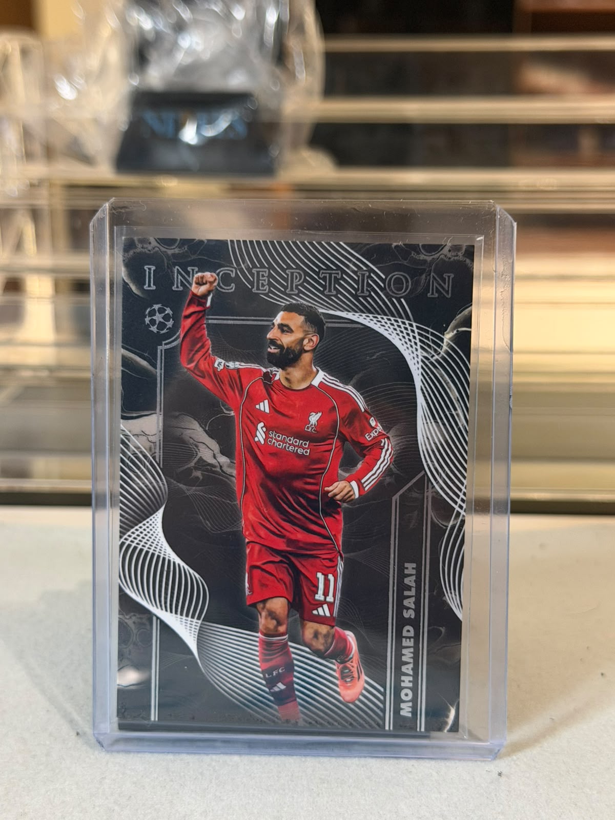 Mohamed Salah front - 2025-26 Topps Inception UEFA Champions League #DF-27