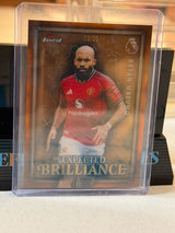 Bryan Mbeumo 13/25 – Expected Brilliance Manchester United trading card, front