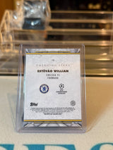 Estevao Willian Chelsea rookie card, 2026 Topps Inception UEFA Champions League, Emerging Stars insert card 13, back