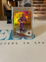Lamine Yamal 19/50 Base/refractor, card #10 – 2024/25 Topps Chrome UEFA Club Competitions – FC Barcelona trading card, front