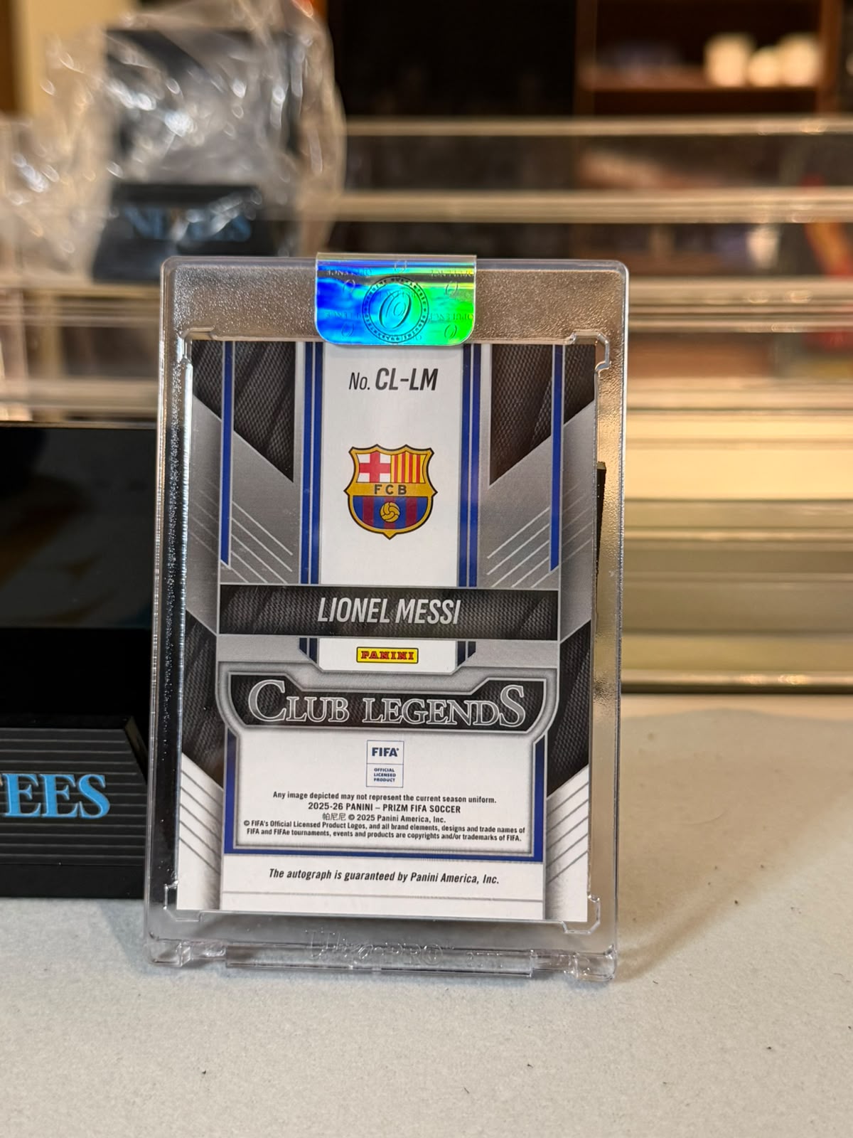 Lionel Messi Barcelona C0000831 back