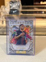 Achraf Hakimi Paris Saint-Germain 2025-26 Topps Inception UEFA Champions League First XI Silver 020/199 card front