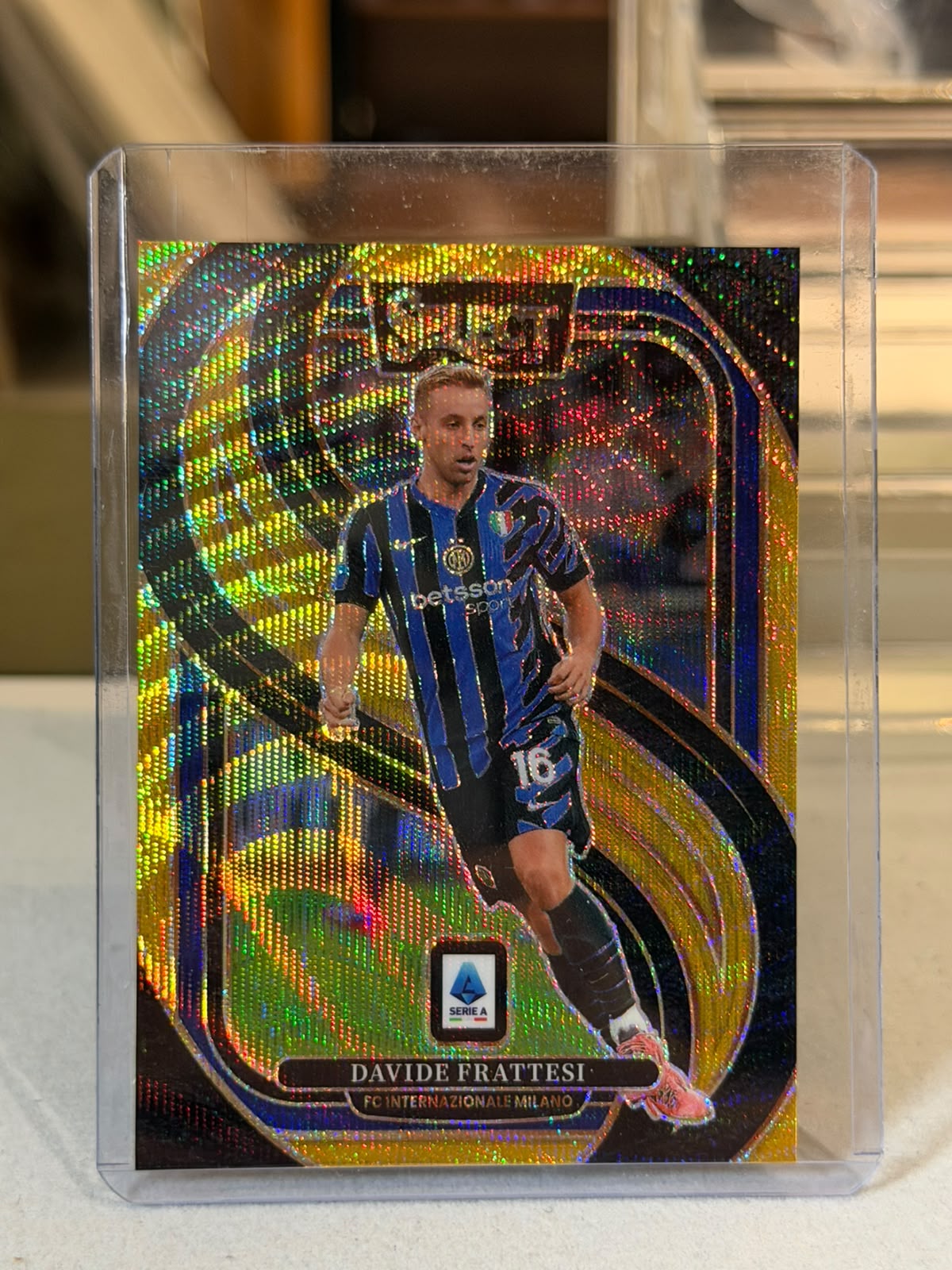 Davide Frattesi front - 2024/25 Panini Select Serie A 07/10
