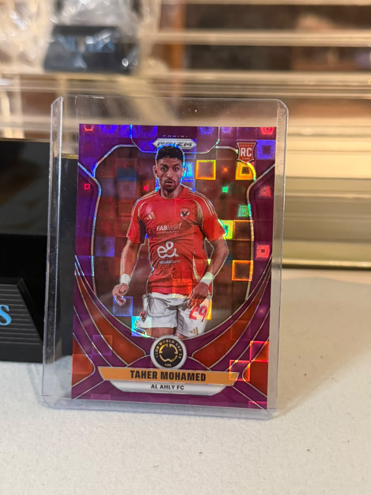 Taher Mohamed Prizm Rookie front