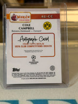 Cole Campbell back - 2024/25 Topps Merlin UEFA Club Competitions 10/10