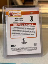 Nicolò Savona back - 2024/25 Topps Merlin Collections UEFA Champions League 3/5