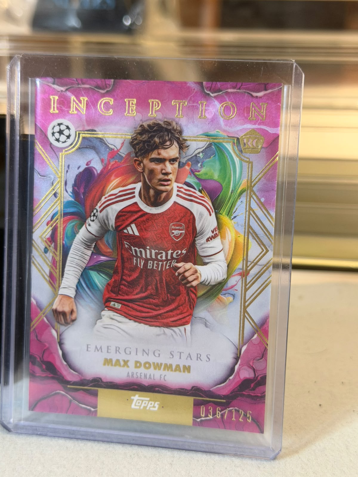 Max Dowman Emerging Stars 036/125 front