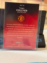 Toby Collyer 21/50 – Gold (MC-10) Manchester United trading card, back