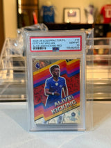 Estevao Willian Chelsea 2025-26 Topps Chrome Premier League Alive and Kicking Red Parallel AK-14 2/75 PSA 10 card front