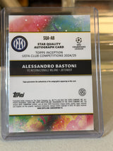 Alessandro Bastoni back - 2024/25 Topps Inception UEFA Club Competitions 71/75