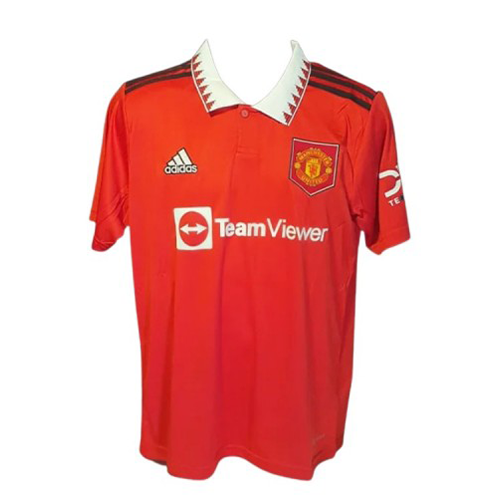 Christian Eriksen's Manchester United Signed Shirt - 2022/23
