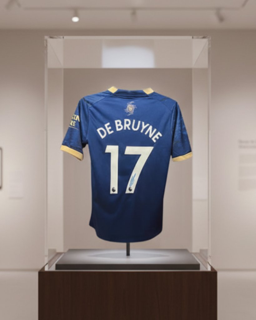 Kevin De Bruyne's Manchester City 2022/23 Chinese New Year Signed Shirt
