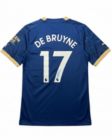 Kevin De Bruyne's Manchester City 2022/23 Chinese New Year Signed Shirt