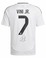 Vinícius Jr Hand-Signed Real Madrid 2025/26 Home Shirt | #7 | COA Included