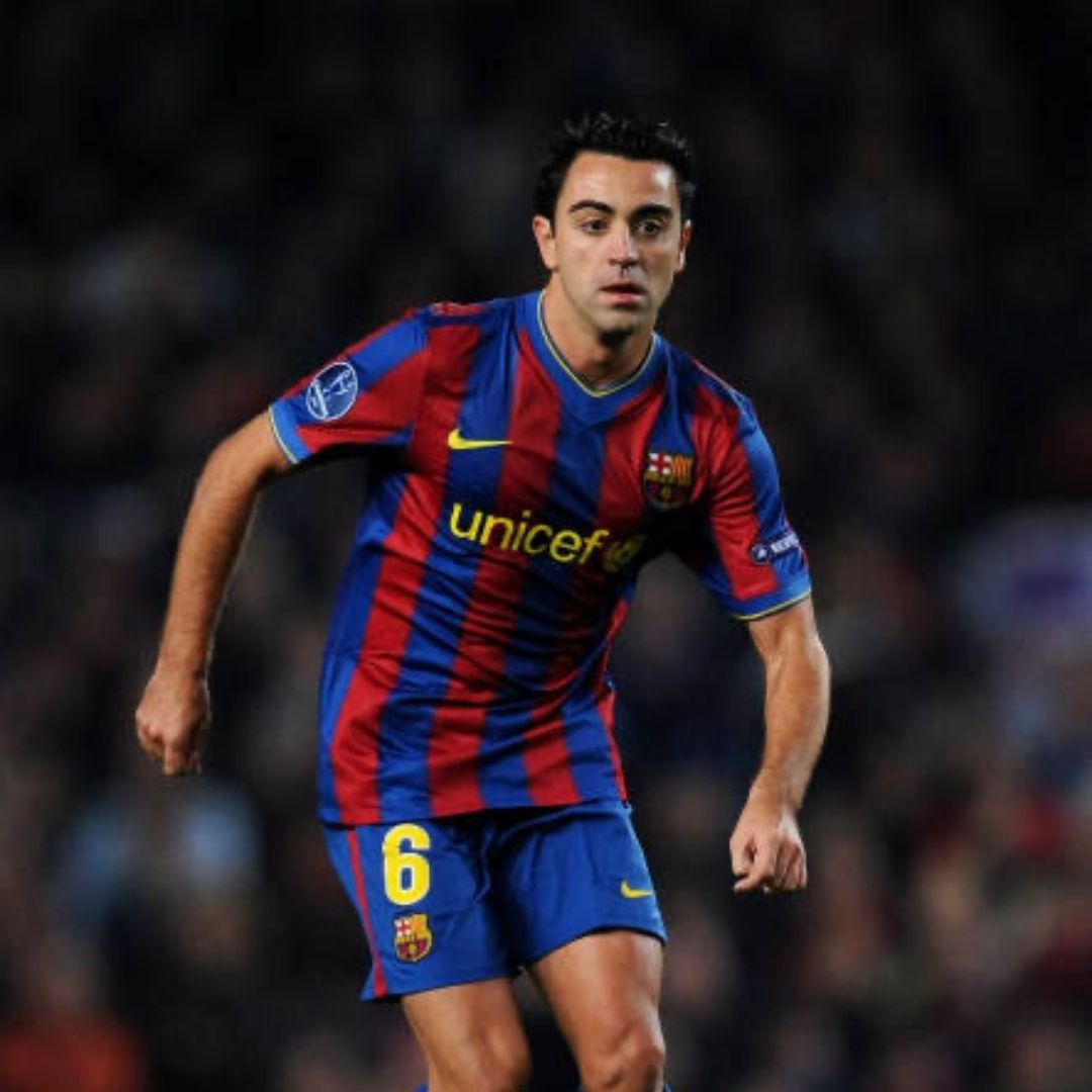 Xavi FC Barcelona Signed Shirt