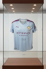 Phil Foden Signed Manchester City 2019/20 Shirt, front view