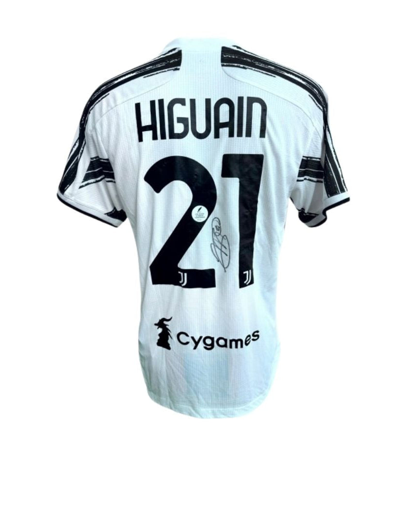 Juventus 2020/21 Signed Shirt – Gonzalo Higuaín