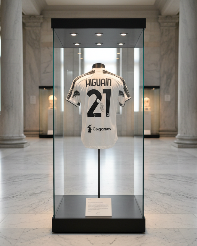 Juventus 2020/21 Signed Shirt – Gonzalo Higuaín