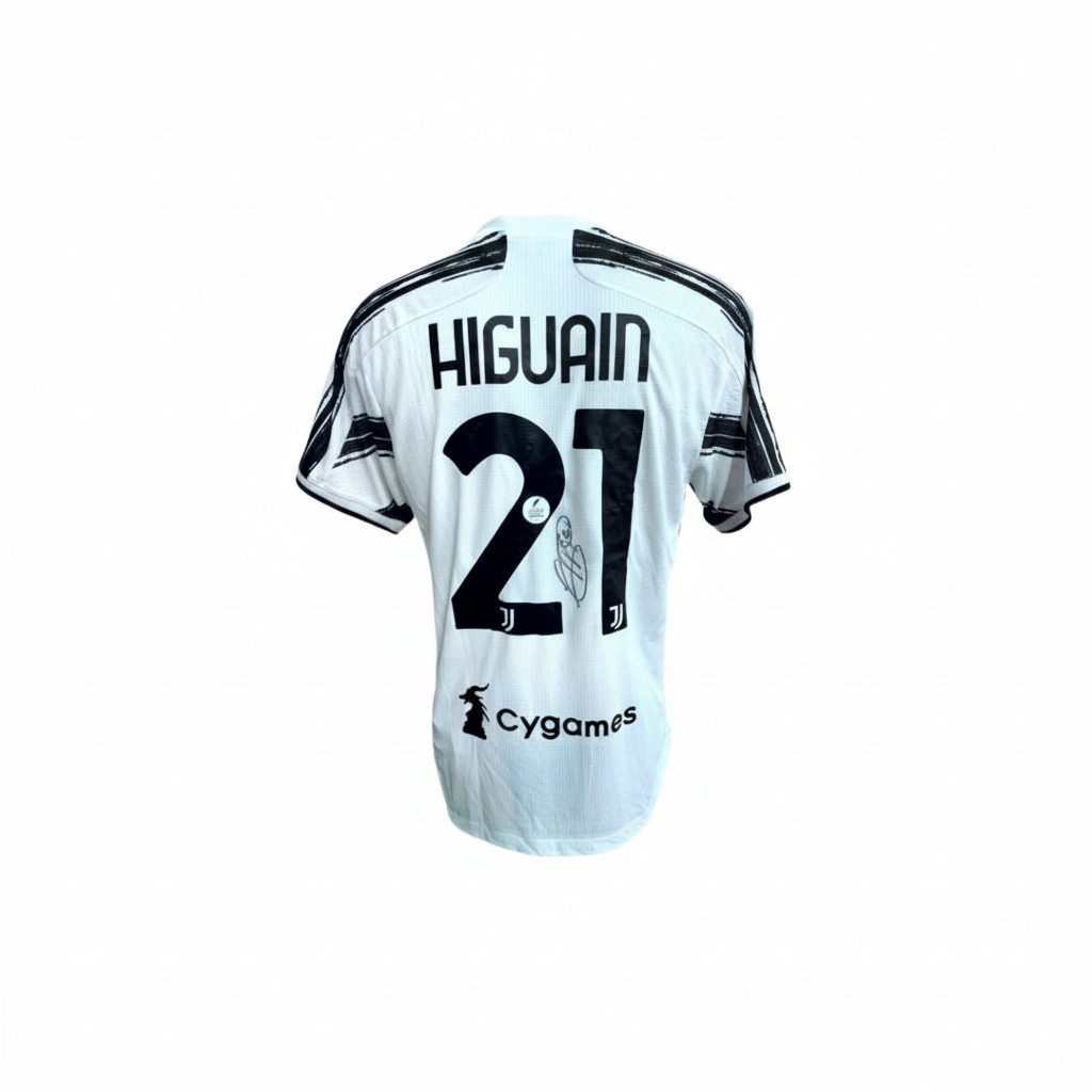 Juventus 2020/21 Signed Shirt – Gonzalo Higuaín