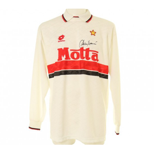 Official AC Milan Shirt, 1993/94 - Signed by Franco Baresi