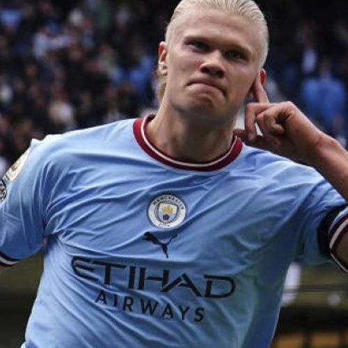 Erling Haaland's Manchester City Signed Shirt - 2022/23