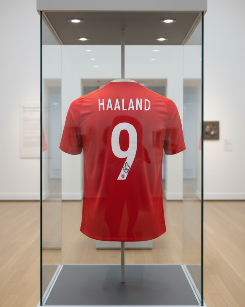 Official Norway Football Jersey – Hand-Signed by Erling Haaland
