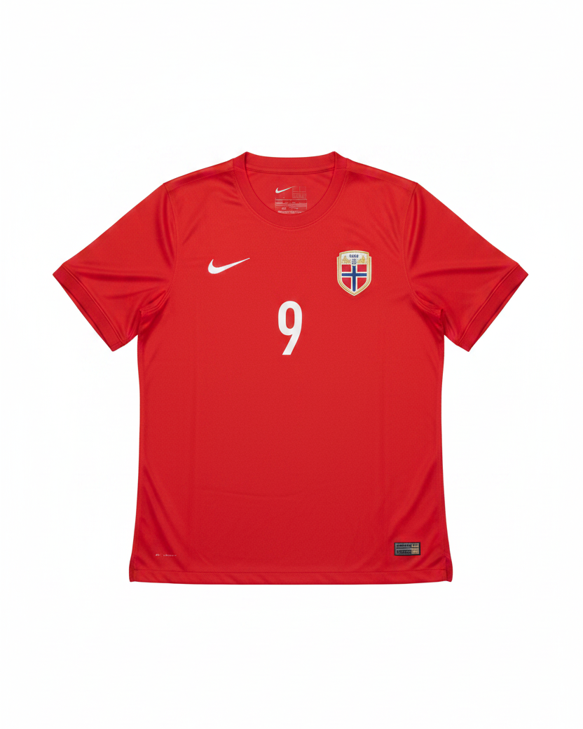 Haaland Signed Norway Jersey - Front