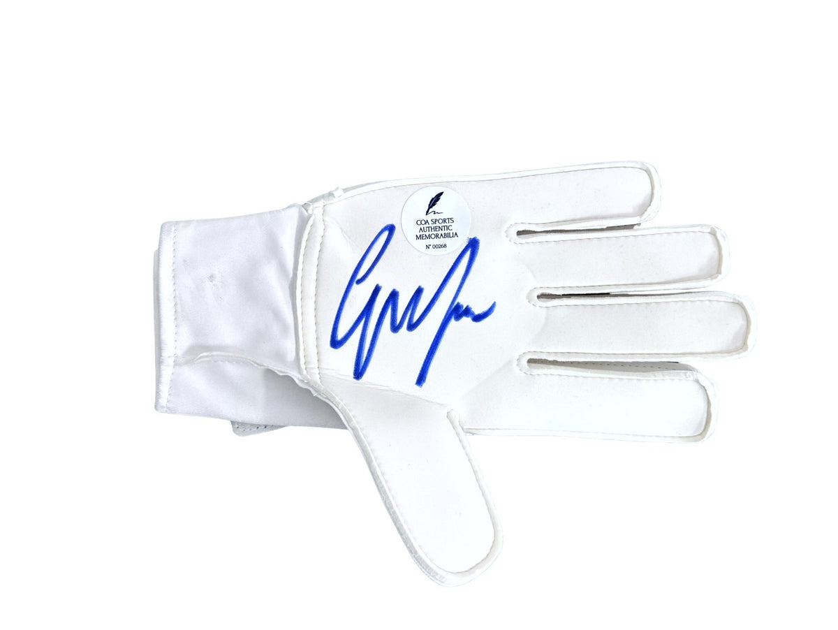 Back view of the Adidas match-issued goalkeeper glove