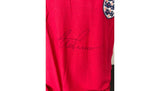 Alan Shearer Signed England Retro Shirt, signature detail