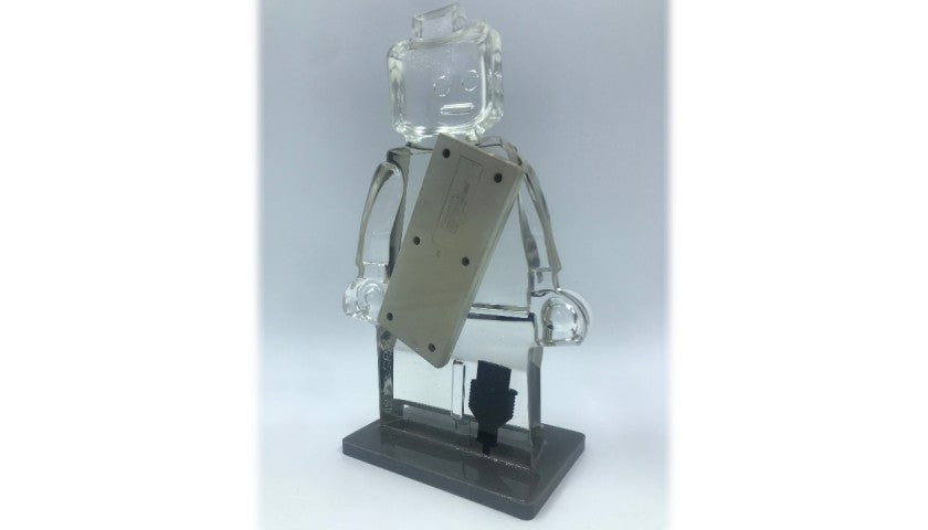 "Alter Ego Nintendo 368" - Sculpture by Alessandro Piano, side view
