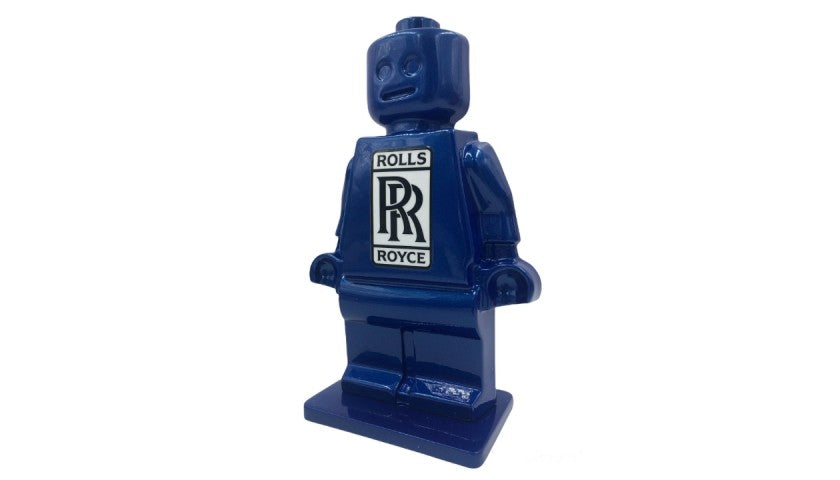 "Alter Ego Oscar RR" - Sculpture by Alessandro Piano, front view