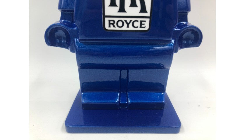"Alter Ego Oscar RR" - Sculpture by Alessandro Piano, close-up detail