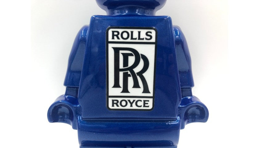 "Alter Ego Oscar RR" - Sculpture by Alessandro Piano, side view