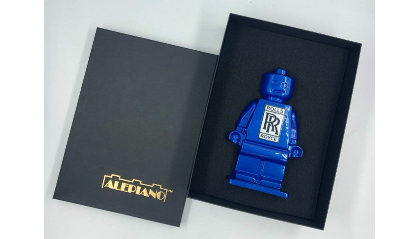 "Alter Ego Oscar RR" - Sculpture by Alessandro Piano, back view