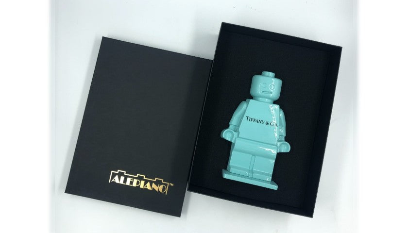 "Alter Ego Oscar Water" - Sculpture by Alessandro Piano, back view