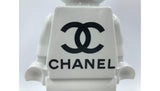 "Alter Ego Oscar White" - Sculpture by Alessandro Piano, back view