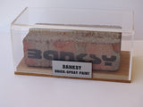 "Brick-Spray Paint" Banksy (attributed), back view