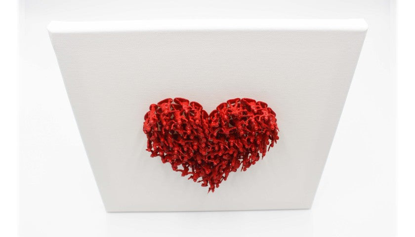 "Heart" by Alessandro Padovan — hand-painted soldier figures, close-up detail