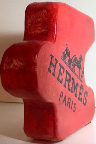 "Hermes puzzle" Sculpture by RikPen, full view