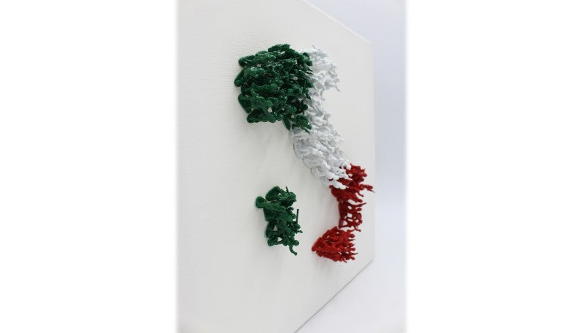 "Italy" by Alessandro Padovan — hand-painted soldier figures, close-up detail