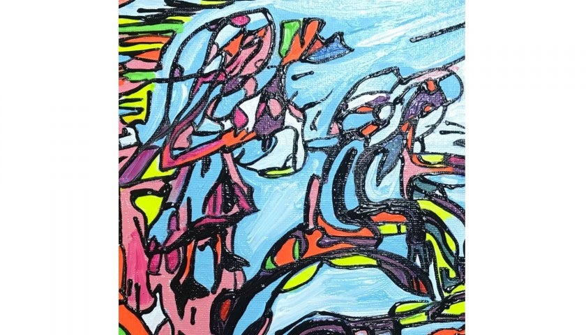 "L'attesa della sposa" by Biagio Occhipinti — signature detail