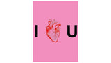 "Love With Heart vs Banksy" by Mr Ogart — aluminum lithograph, detail view