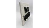 "No War" by Alessandro Padovan — side angle showing 3D depth