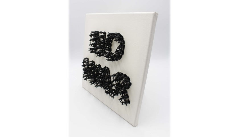 "No War" by Alessandro Padovan — numbering detail