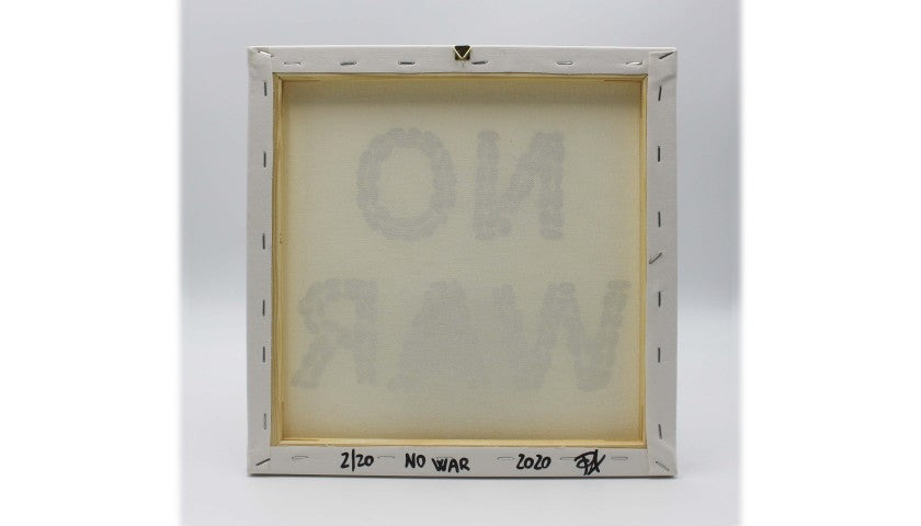 "No War" by Alessandro Padovan — signature detail