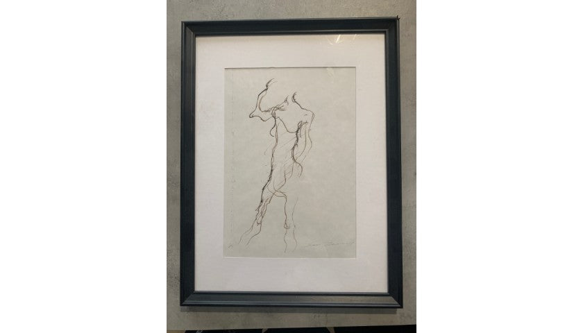 "Nudo n.15" by Ernesto Treccani — full view