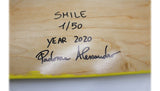 "Smile (Skateboard)" by Alessandro Padovan, signature detail